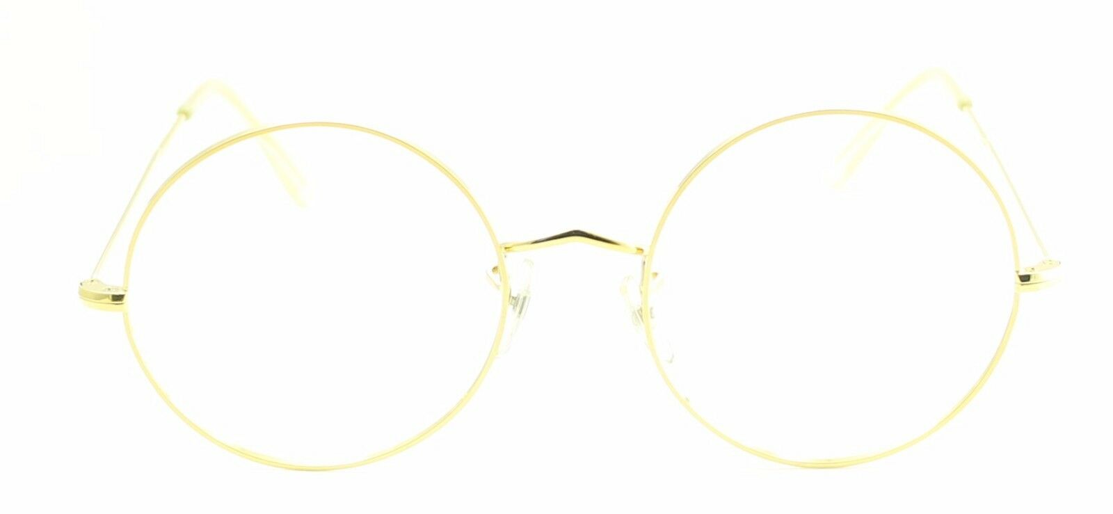 B.O.I.C. (SAVILE ROW) ENGLAND Gold 54x22mm Round RX Optical Frames Eyeglasses