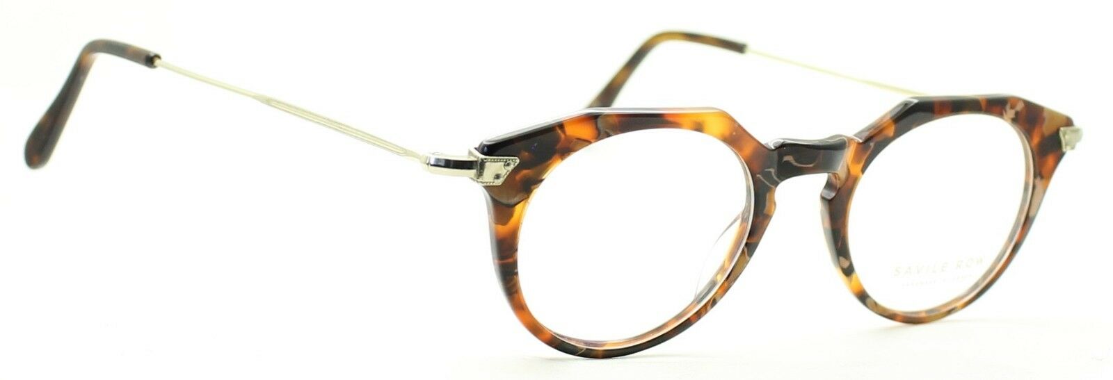 SAVILE ROW ENGLAND Kew 18K RG 45x21mm Eyewear RX Optical Eyeglasses Glasses-New