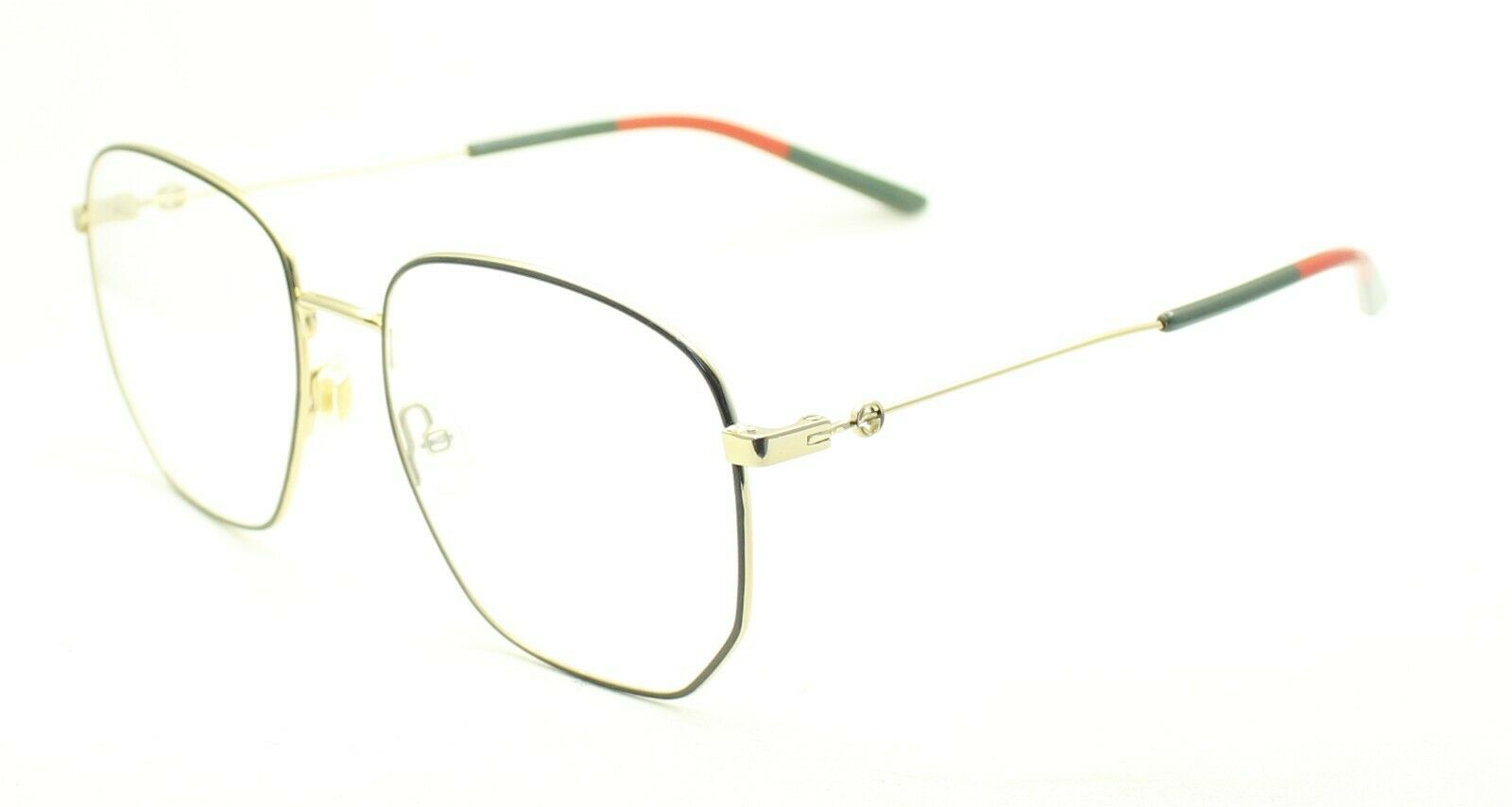 GUCCI GG 0396O 001 56mm Eyewear FRAMES Glasses RX Optical Eyeglasses New - Italy