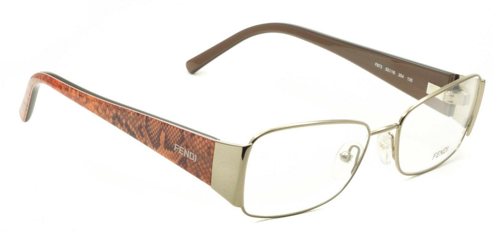 FENDI F873 204 53mm Eyewear RX Optical FRAMES NEW Glasses Eyeglasses BNIB Italy