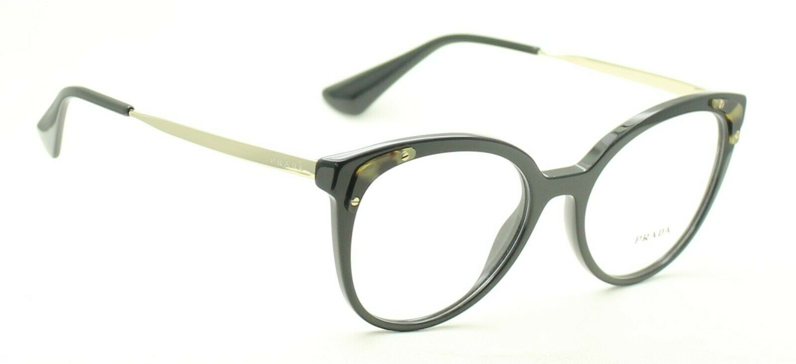 PRADA VPR 12U 1AB-1O1 53mm Eyewear FRAMES RX Optical Eyeglasses Glasses NewItaly