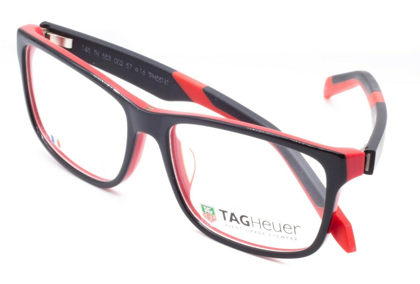 TAG HEUER B-URBAN TH 553 002 57mm Eyewear FRAMES Optical RX Glasses Eyeglasses