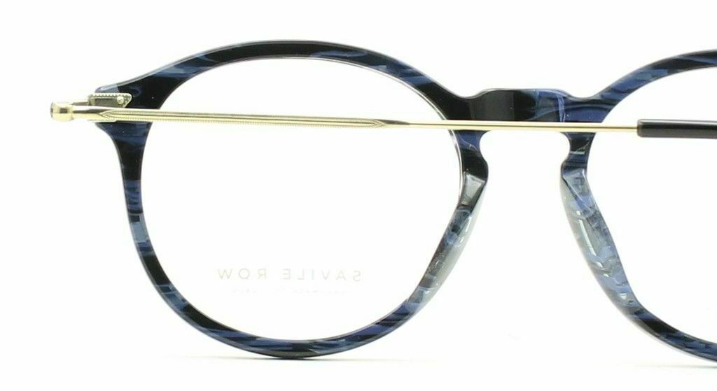 SAVILE ROW ENGLAND Drury 18K RG 50x18mm Eyewear RX Optical Eyeglasses Glasses