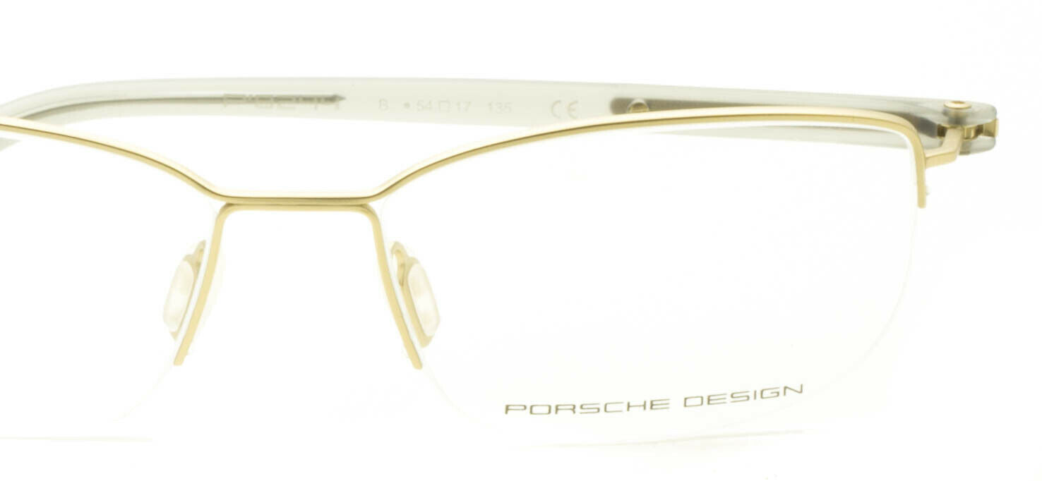 PORSCHE DESIGN P8244 B 54mm Eyewear RX Optical FRAMES Glasses Eyeglasses - Italy