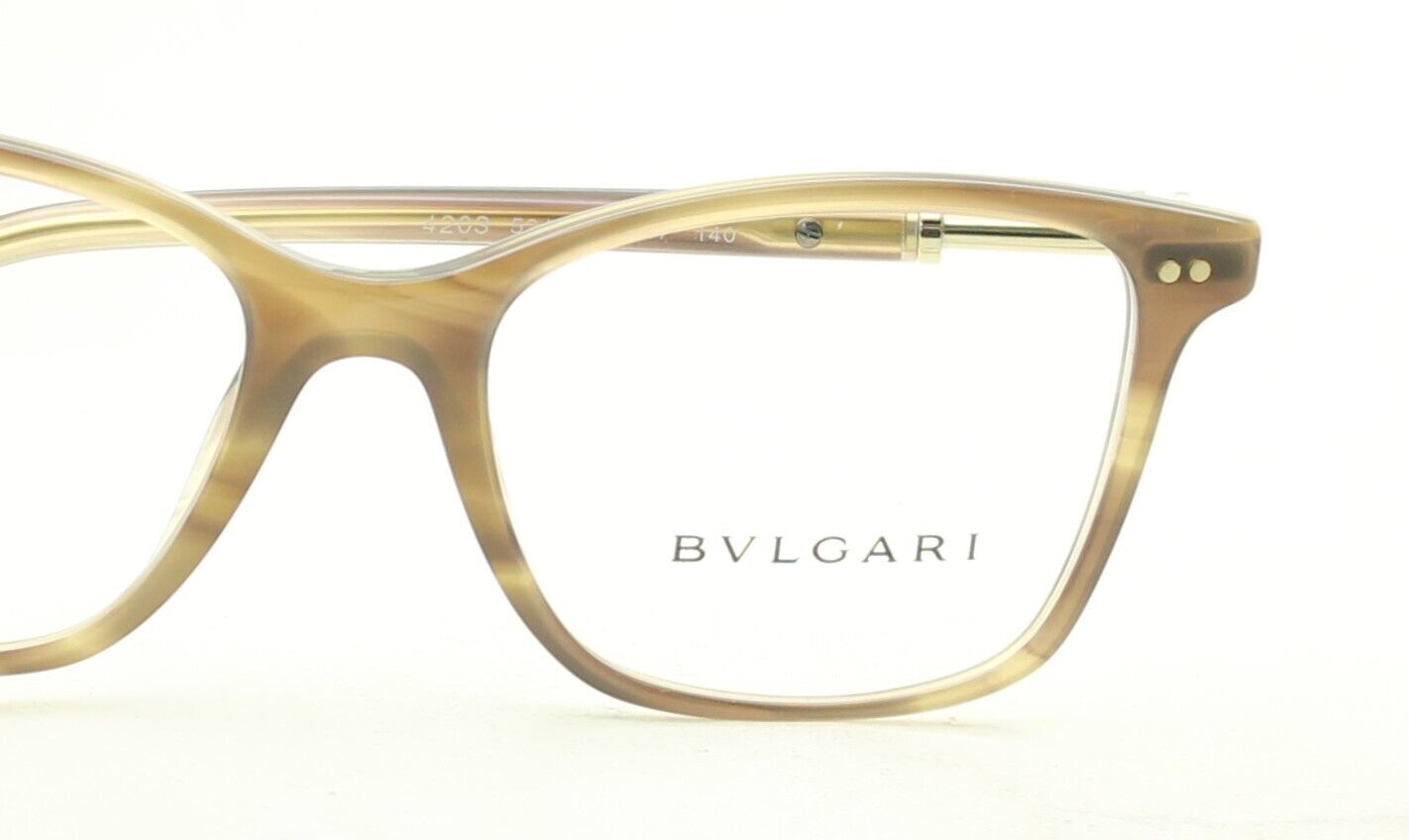 BVLGARI 4203 5240 52mm Eyewear Glasses RX Optical Glasses Eyeglasses New - Italy