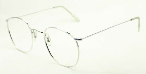 LONDON LINE (SAVILE ROW) Cresta Fairway Quadra 54x24mm Rhodium RX Optical - NOS