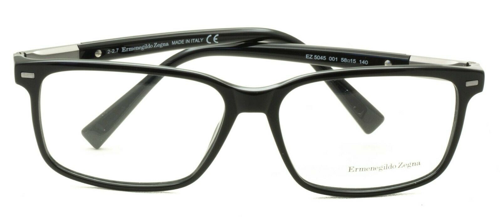 ERMENEGILDO ZEGNA EZ 5045 001 FRAMES Glasses Eyewear RX Optical New BNIB - Italy