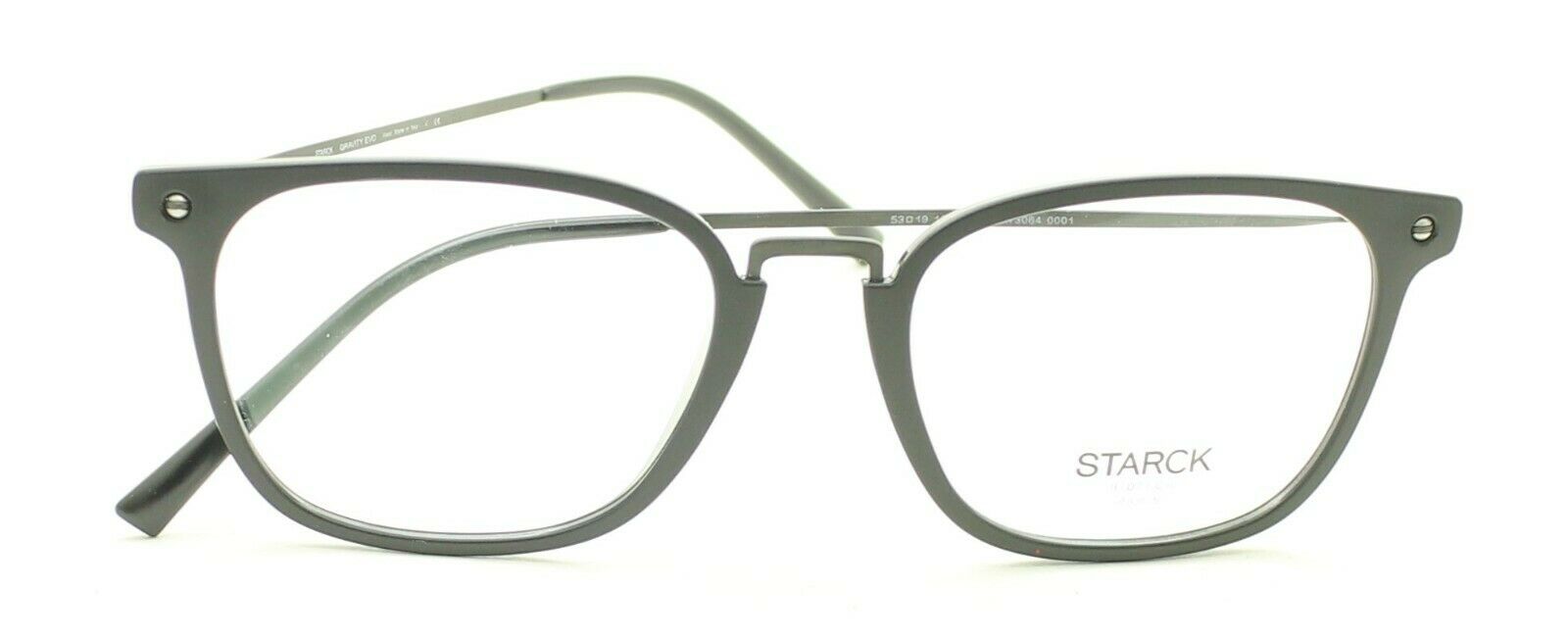 STARCK GRAVITY EVO SH3064 0001 53mm Eyewear FRAMES Glasses RX Optical Eyeglasses