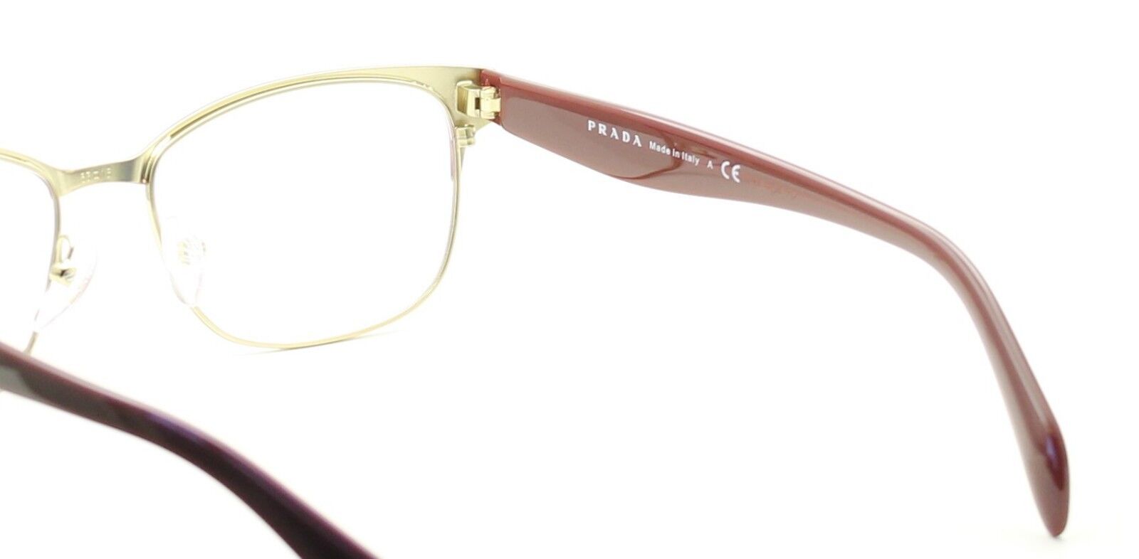 PRADA VPR 65R UAN-1O1 53mm Eyewear FRAMES RX Optical Eyeglasses Glasses - Italy