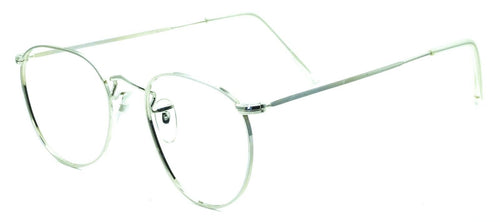 B.O.I.C. LONDON LINE (SAVILE ROW) Quadra 48x20mm Rhodium Frames RX Optical -NOS