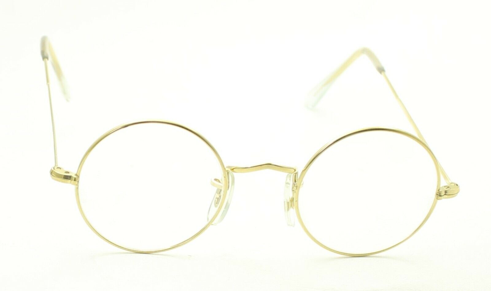 ALGHA (SAVILE ROW) 14KT RG Gold 40x20mm Eyewear FRAMES RX Optical Eyeglasses NOS