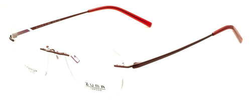 ZUMA LONDON 704 TJ Red 53mm Titanium Eyewear FRAMES RX Optical Eyeglasses New