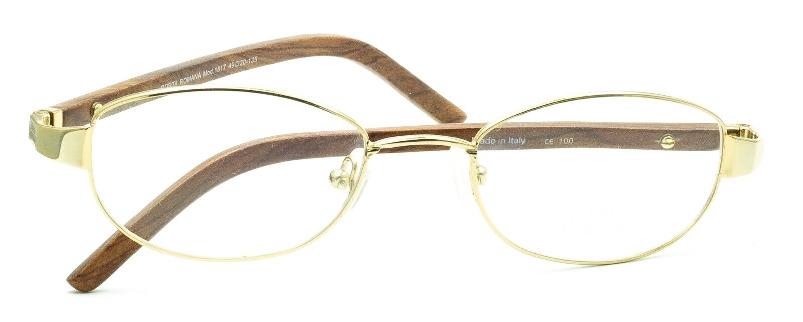 PORTA ROMANA 1817 100 49mm Eyewear FRAMES RX Optical Glasses - New NOS Italy