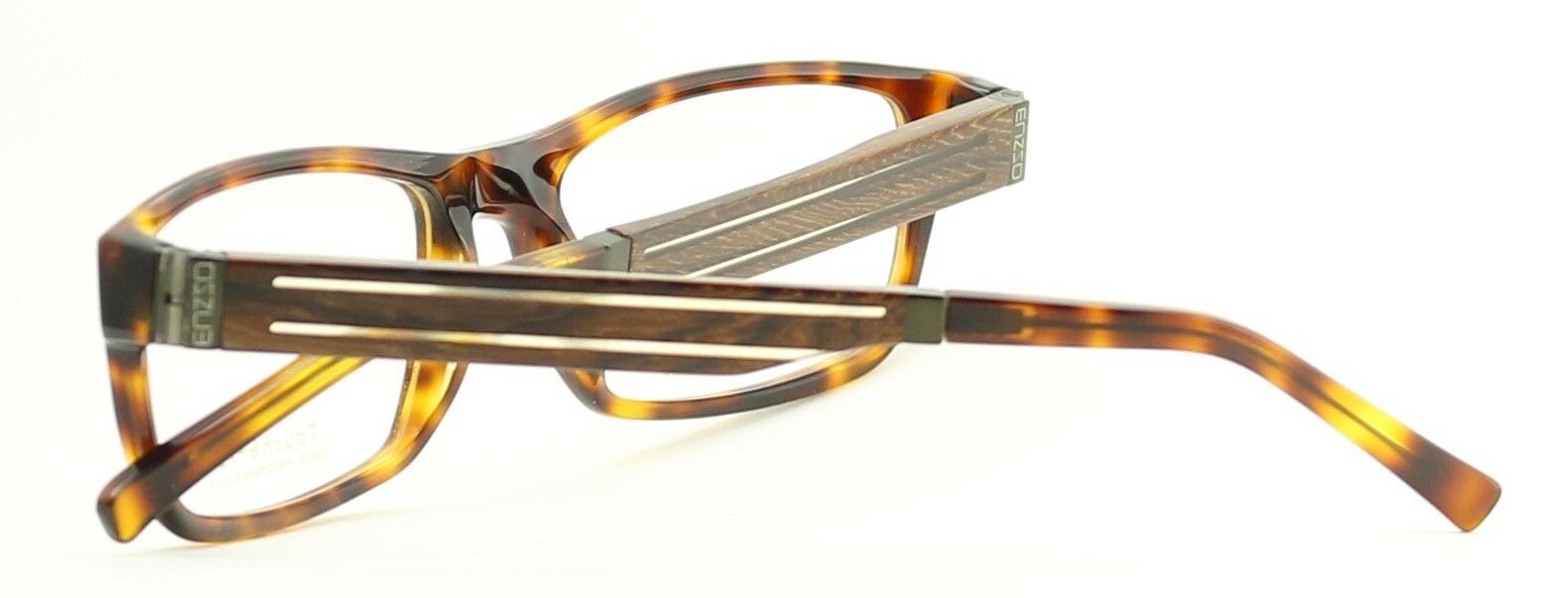 ENZZO EZAM25 HH Wood RX Optical FRAMES Glasses Eyewear Eyeglasses - New TRUSTED