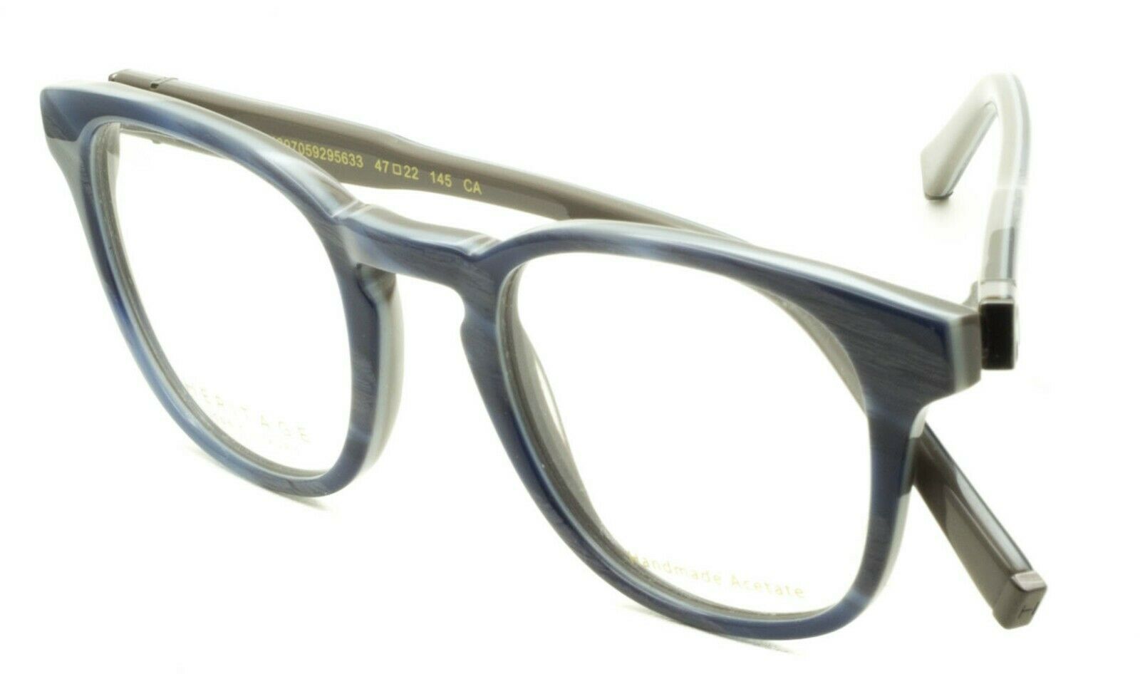 HERITAGE Iconic Luxury HEBM28 LG Eyewear FRAMES Eyeglasses RX Optical Glasses