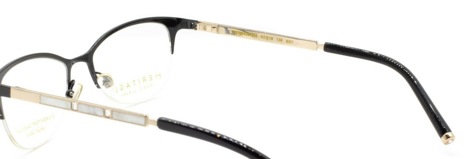 HERITAGE Iconic Luxury HEBF01 BD Eyewear FRAMES Eyeglasses RX Optical Glasses