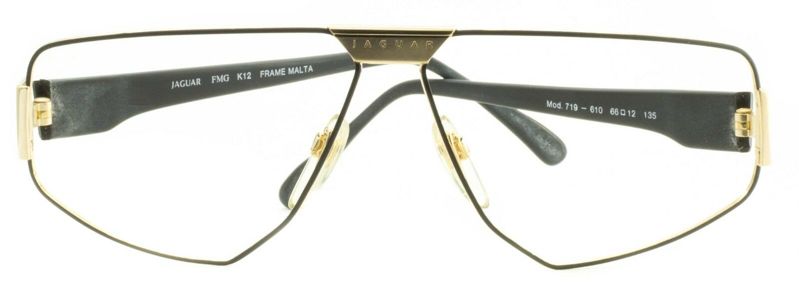 JAGUAR VINTAGE Mod. 719-610 Eyewear RX Optical FRAMES Eyeglasses Glasses - Malta