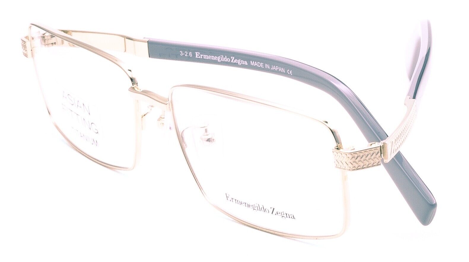 ERMENEGILDO ZEGNA EZ 5094-D 032 57mm FRAMES Glasses Eyewear RX Optical New Japan