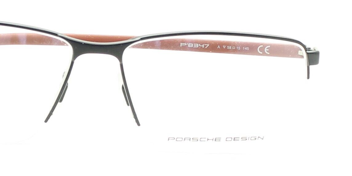 PORSCHE DESIGN P8347 A Eyewear RX Optical FRAMES Glasses Eyeglasses New - Italy