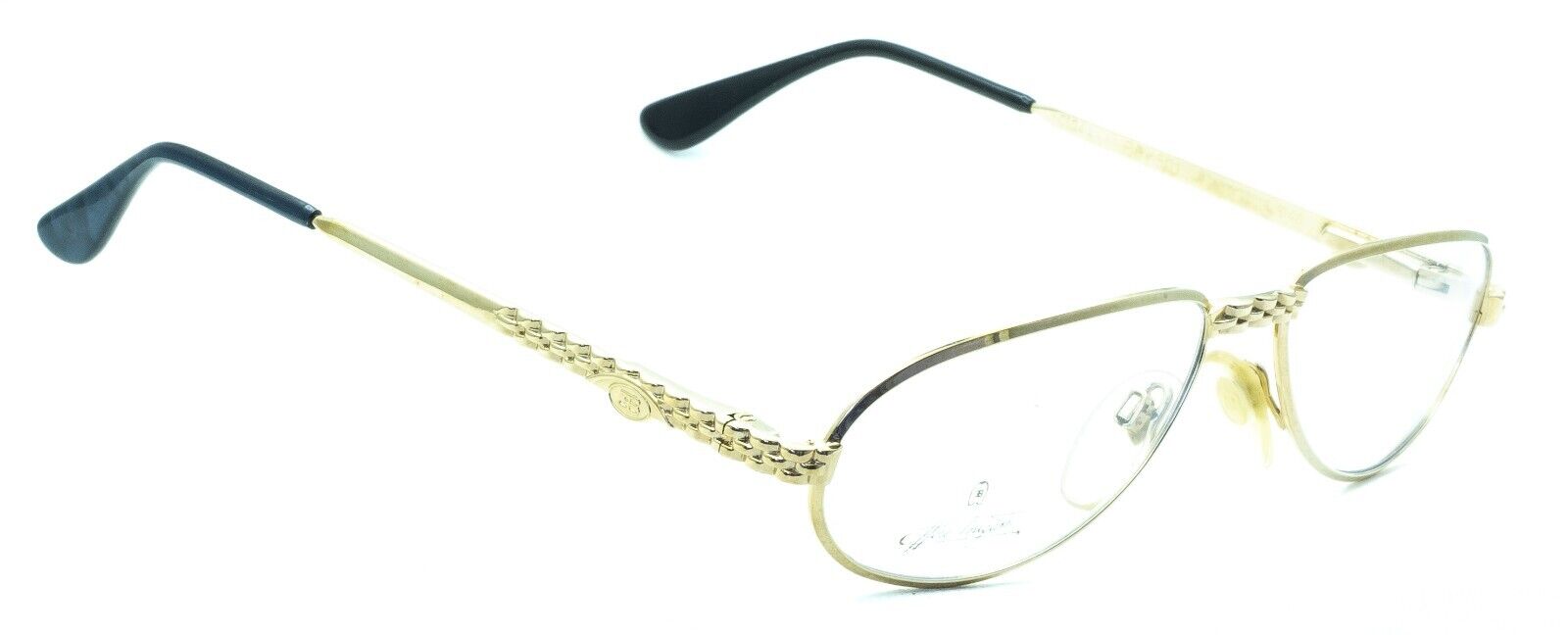 ETTORE BUGATTI EB 501 0104 56mm Vintage Eyewear RX Optical FRAMES Eyeglasses-NOS