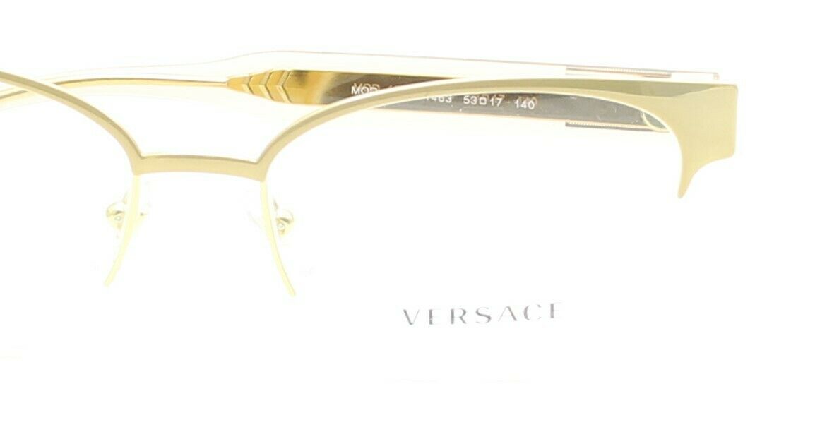 VERSACE 1265 1463 53mm Eyewear FRAMES Glasses RX Optical Eyeglasses New - Italy