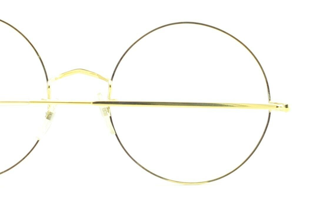 B.O.I.C. (SAVILE ROW) ENGLAND Gold 54x20mm Round RX Optical Frames Eyeglasses
