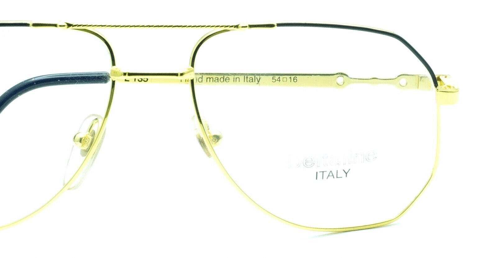 Deltaline Italy (Hilton) Vintage Mod. 844 058 54x16mm RX Optical Glasses New NOS