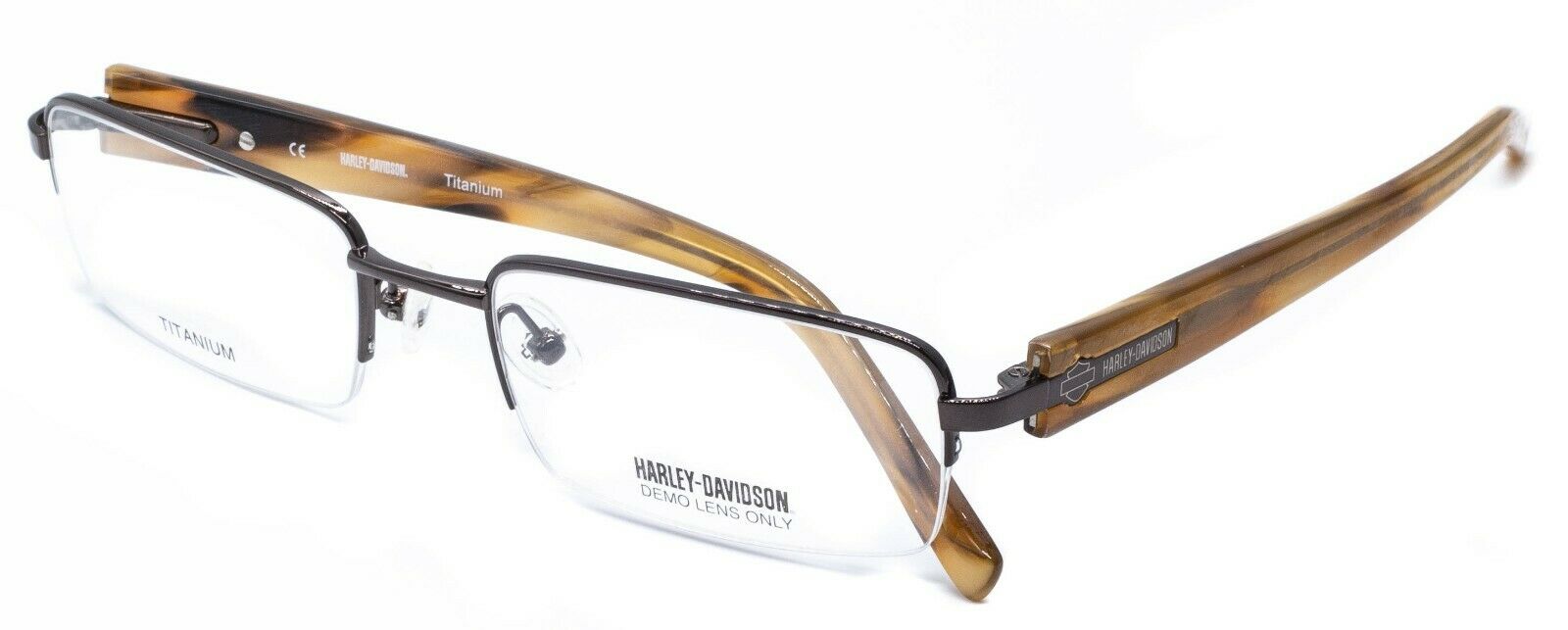 HARLEY-DAVIDSON HD 425 BRN 53mm Eyewear FRAMES RX Optical Eyeglasses Glasses New