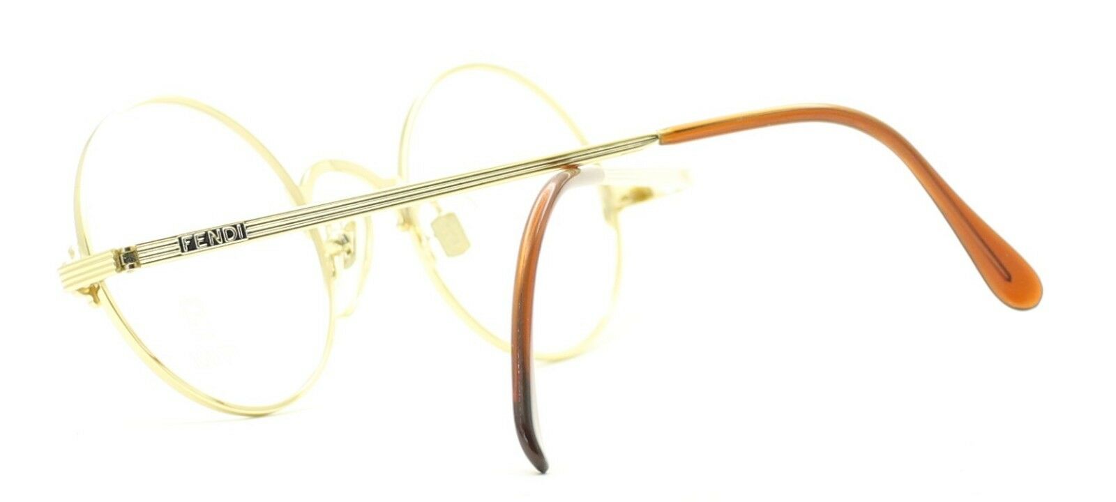 FENDI FV 217 261 45mm Vintage RX Optical FRAMES NEW Glasses Eyeglasses Italy NOS