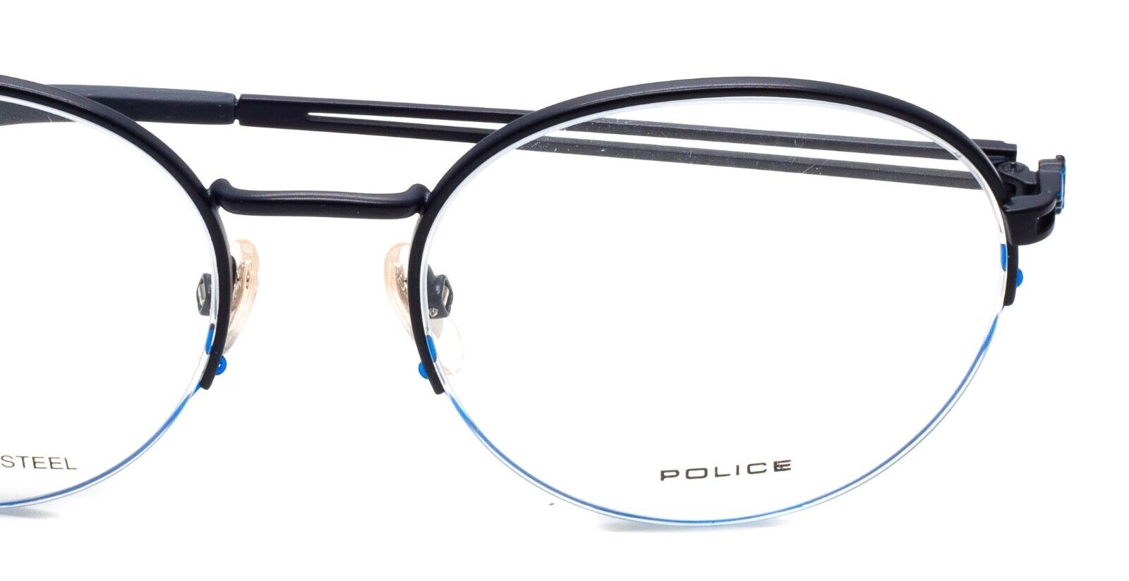 POLICE COUPE LIGHT 2 VPL 880 COL. 0606 52mm Eyewear FRAMES RX Optical Eyeglasses