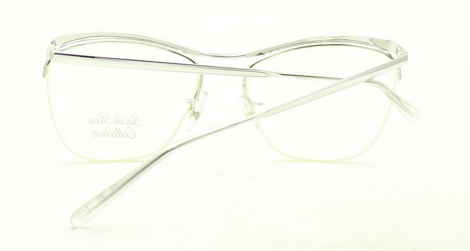 ALGHA (SAVILE ROW) Dominor Supra Rhodium 52x20mm FRAMES RX Optical Glasses - NOS