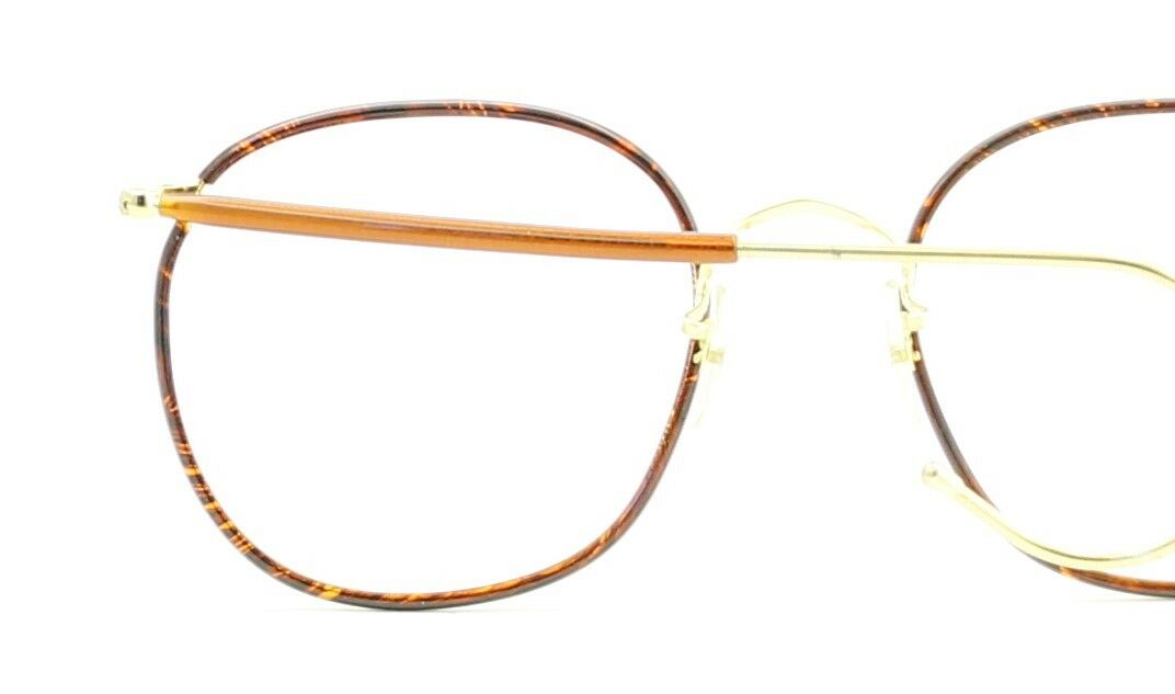 B.O.I.C.(SAVILE ROW) Quadra Gold 54x20mm Frames RX Optical Eyeglasses GlassesNOS