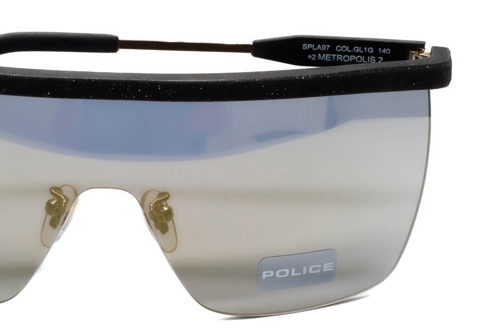 POLICE SPLA97 COL.GL1G *2 METROPOLIS 2 99mm Sunglasses Shades Eyewear Frames New