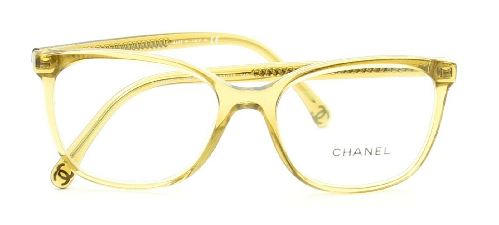 CHANEL 3384 c.1090 Eyewear 52mm FRAMES Eyeglasses RX Optical Glasses New - Italy