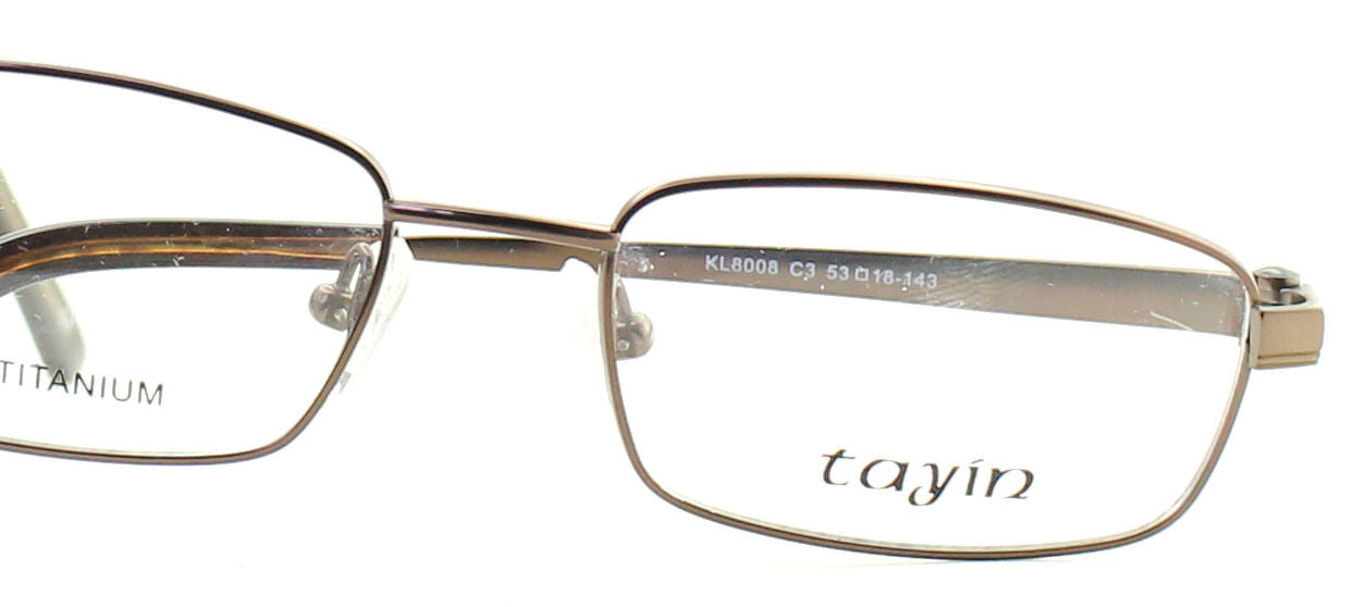 TAYIN KL8008 C3 53mm Eyewear FRAMES Glasses RX Optical Eyeglasses New - TRUSTED