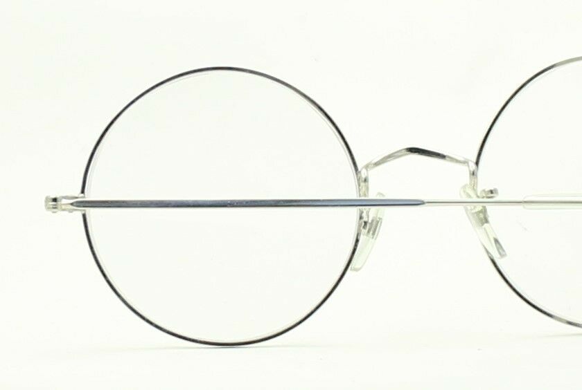 B.O.I.C.LONDON LINE (SAVILE ROW) Fairway Round Rhodium 50x20mm FRAMES RX Optical