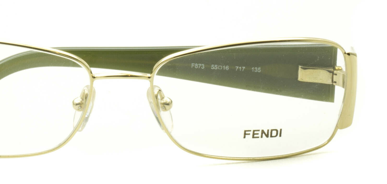 FENDI F873 717 55mm Eyewear RX Optical FRAMES Glasses Eyeglasses New BNIB -Italy