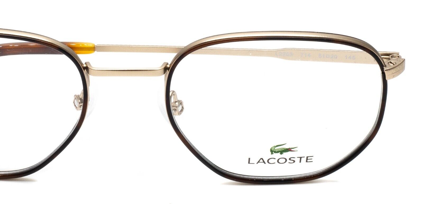 LACOSTE L2253 714 51mm RX Optical Eyewear FRAMES Glasses Eyeglasses - New BNIB