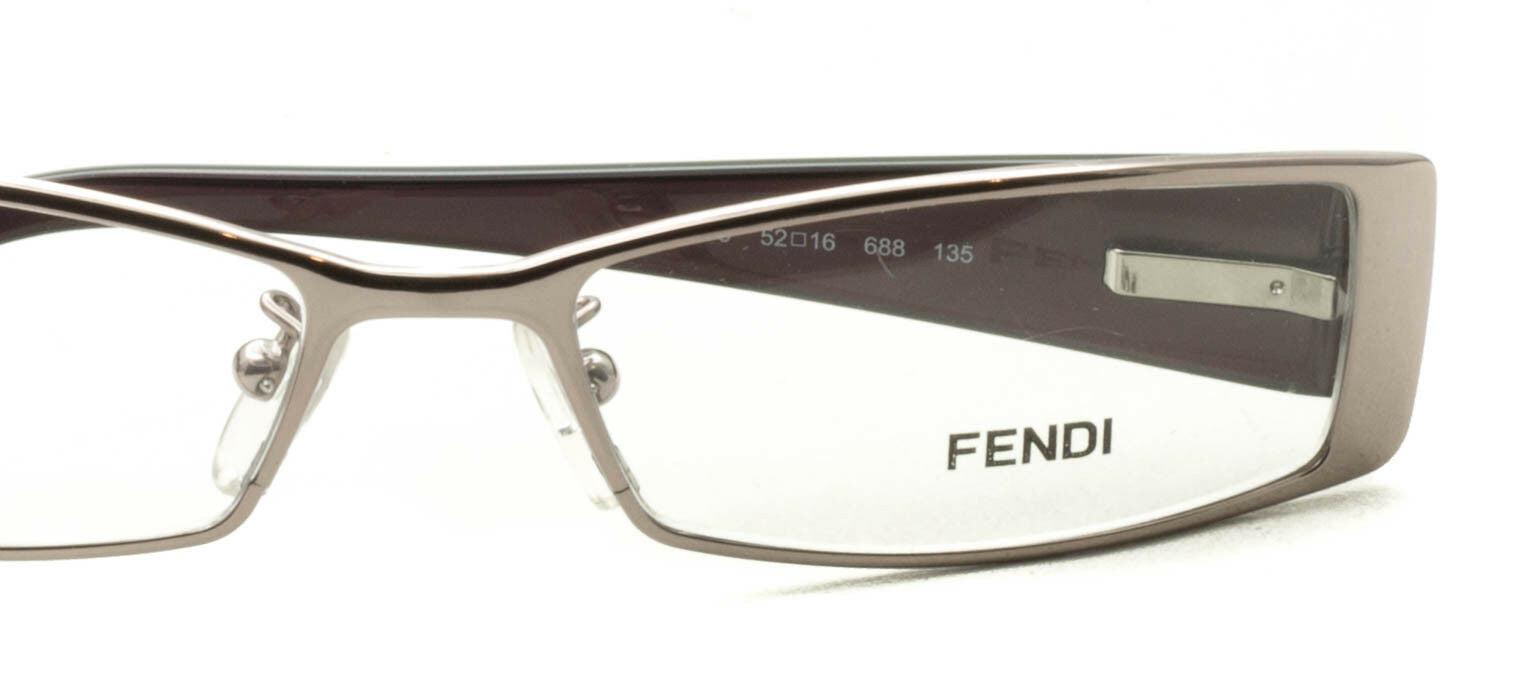 FENDI F879 688 52mm Eyewear RX Optical FRAMES NEW Glasses Eyeglasses BNIB Italy