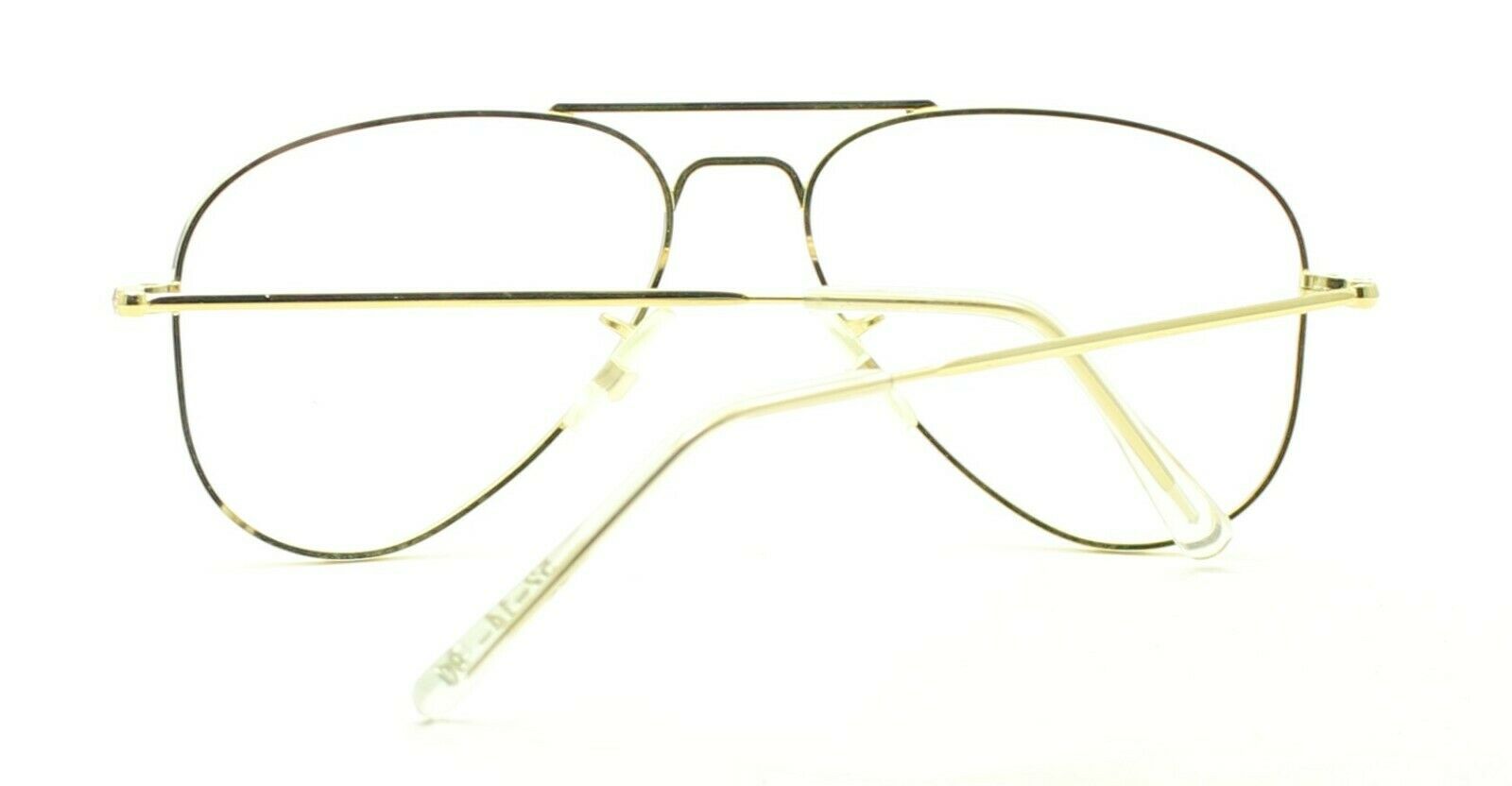 ALGHA (SAVILE ROW) DUBAR 14KT RG Gold 52x14mm Eyewear FRAMES RX Optical - NOS