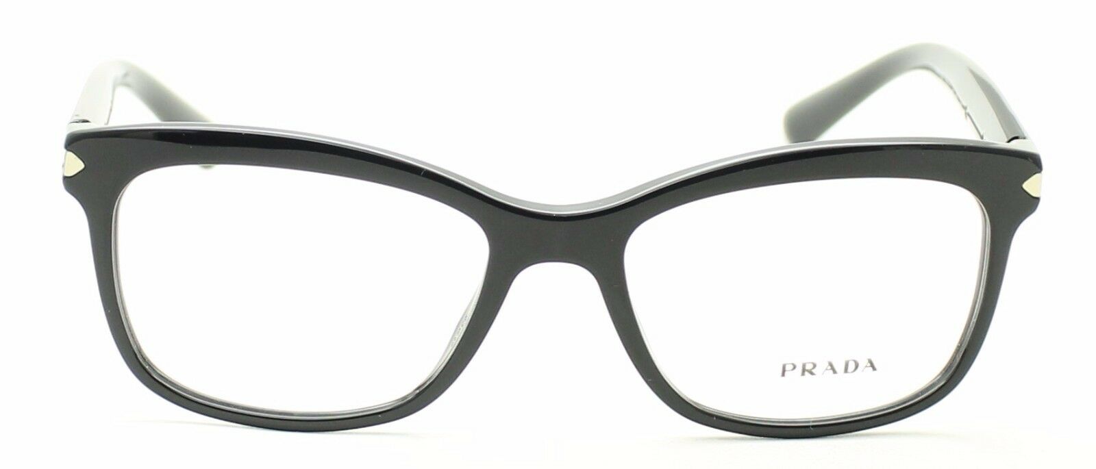 PRADA VPR10R 1AB-1O1 53mm Eyewear FRAMES RX Optical Eyeglasses Glasses New Italy