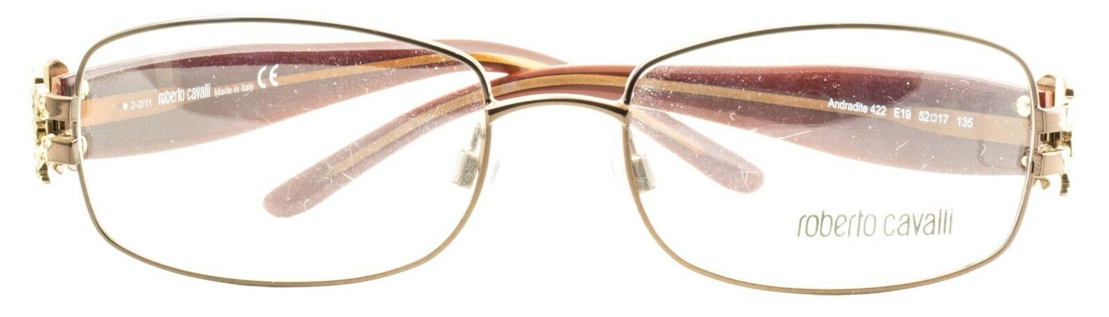 ROBERTO CAVALLI Andradite 422 E19 RX Optical FRAMES NEW Glasses Eyewear TRUSTED