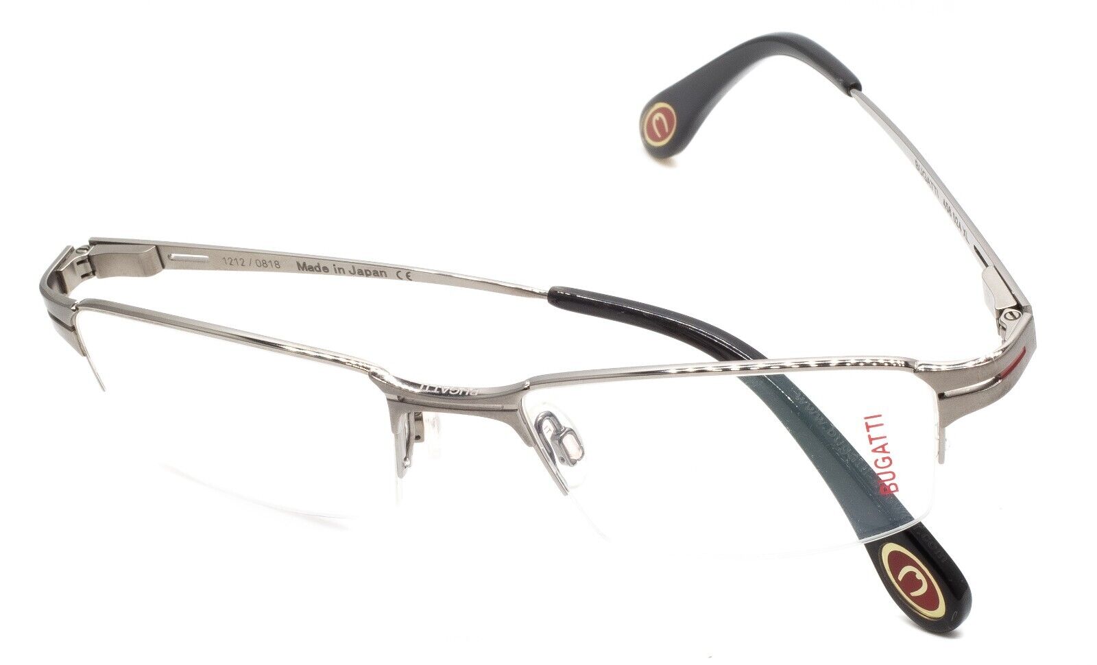 ETTORE BUGATTI 456 024 XL 1212/0818 Eyewear RX Optical FRAMES Eyeglasses - Japan