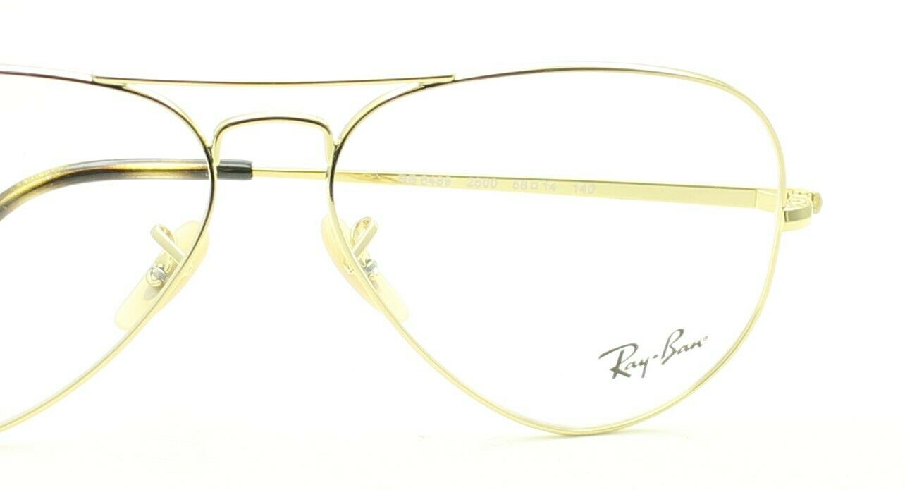 RAY BAN RB 6489 2500 58mm FRAMES Eyeglasses RAYBAN Glasses RX Optical EyewearNew