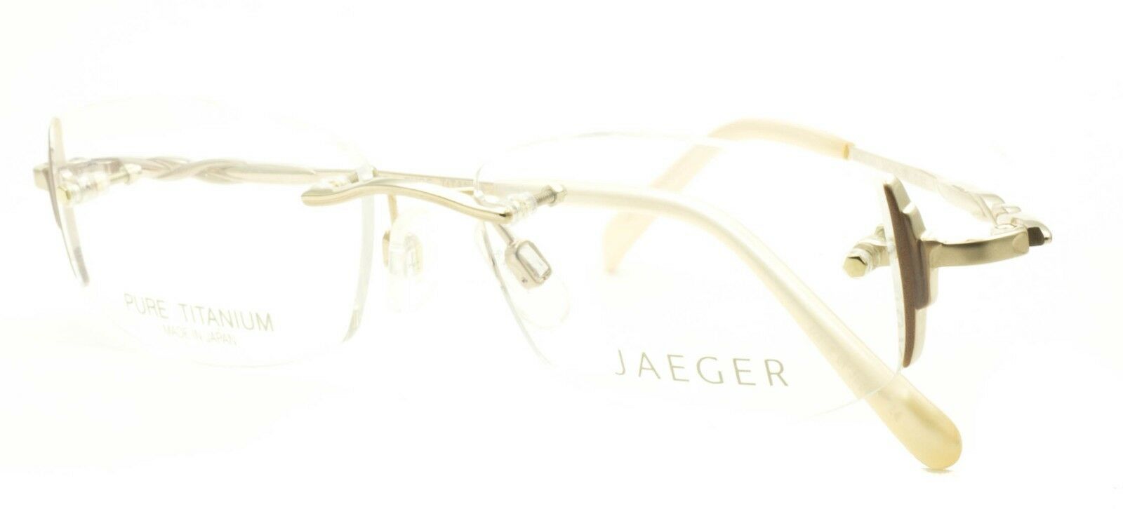 JAEGER Mod. 246 C.71 Titanium Eyewear FRAMES RX Optical Glasses Eyeglasses Japan