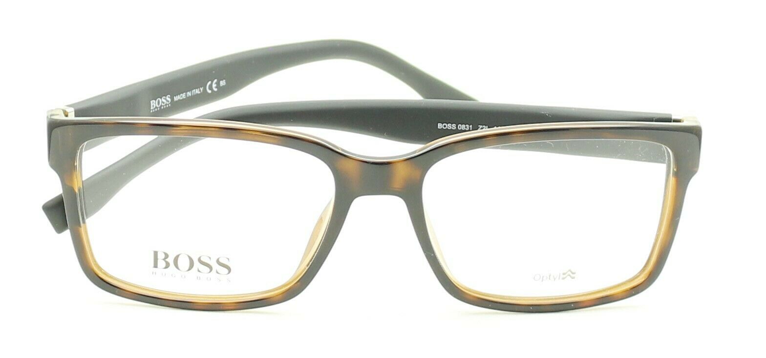 HUGO BOSS 0831 Z2I 55mm Eyewear FRAMES RX Optical Glasses Eyeglasses New - Italy