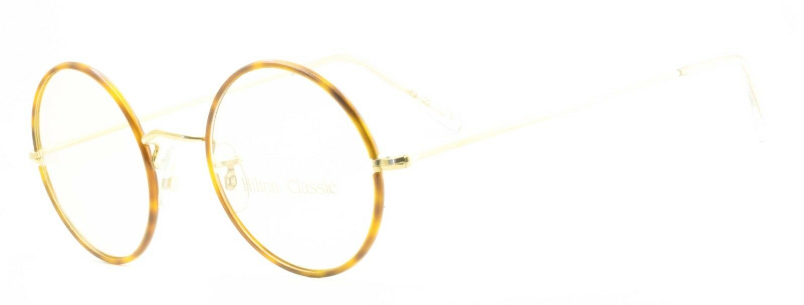 Hilton Classic 2 (SAVILE ROW) Round Blond 1088 49x22mm FRAMES RX Optical Glasses