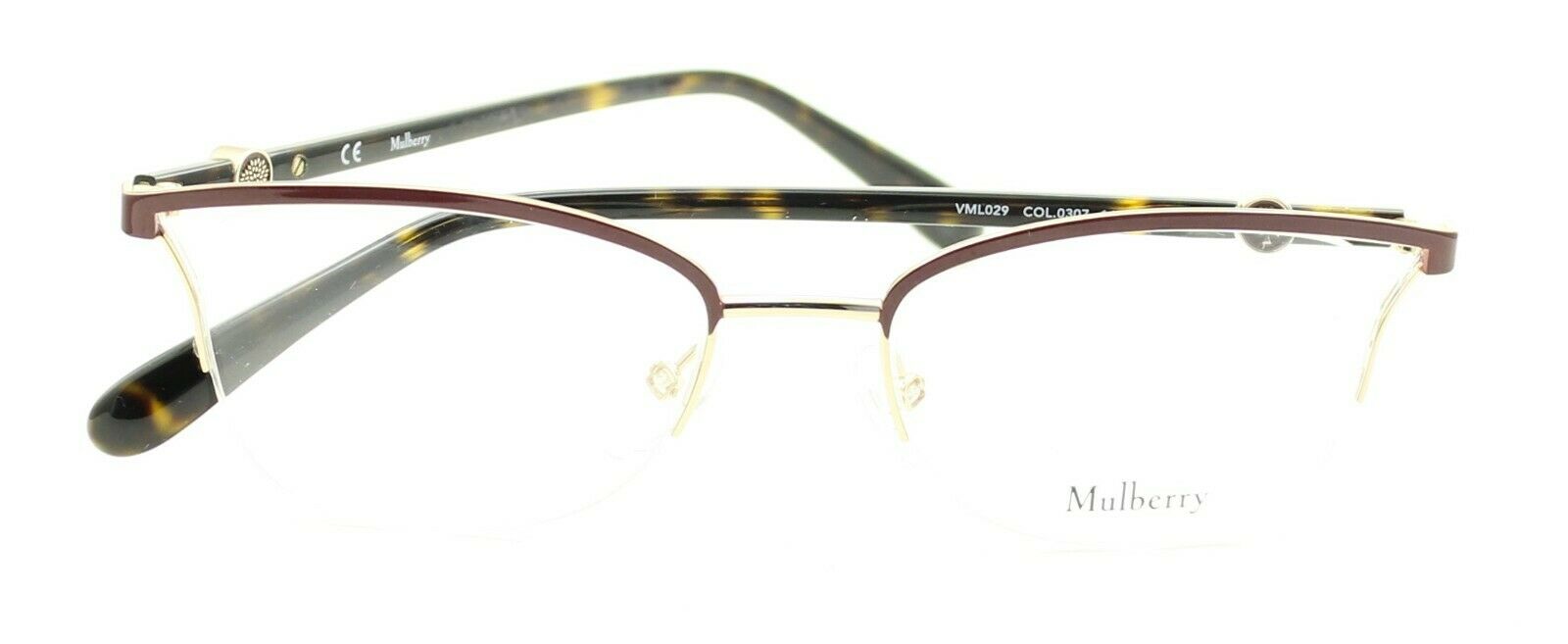 MULBERRY VML029 COL. 0307 50mm Eyewear RX Optical FRAMES Glasses Eyeglasses New