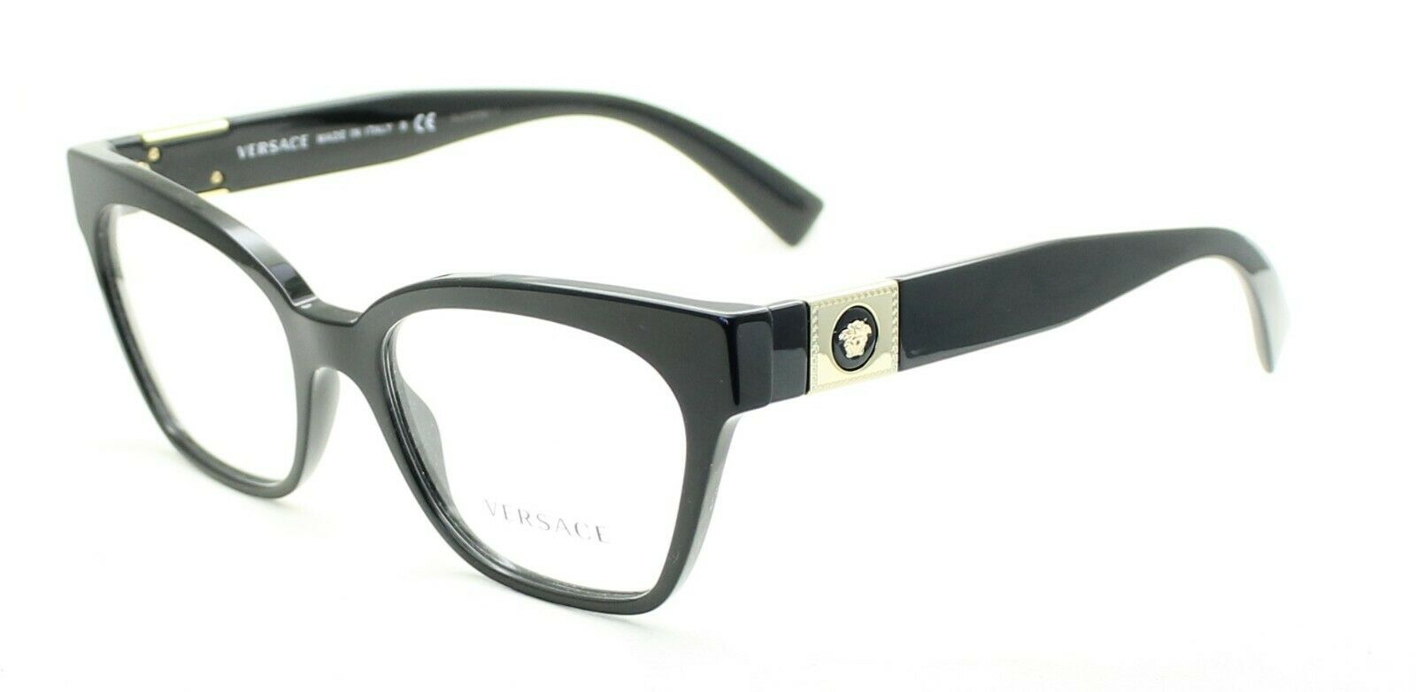 VERSACE MOD 3294 GB1 53mm Eyewear FRAMES Glasses RX Optical Eyeglasses New Italy