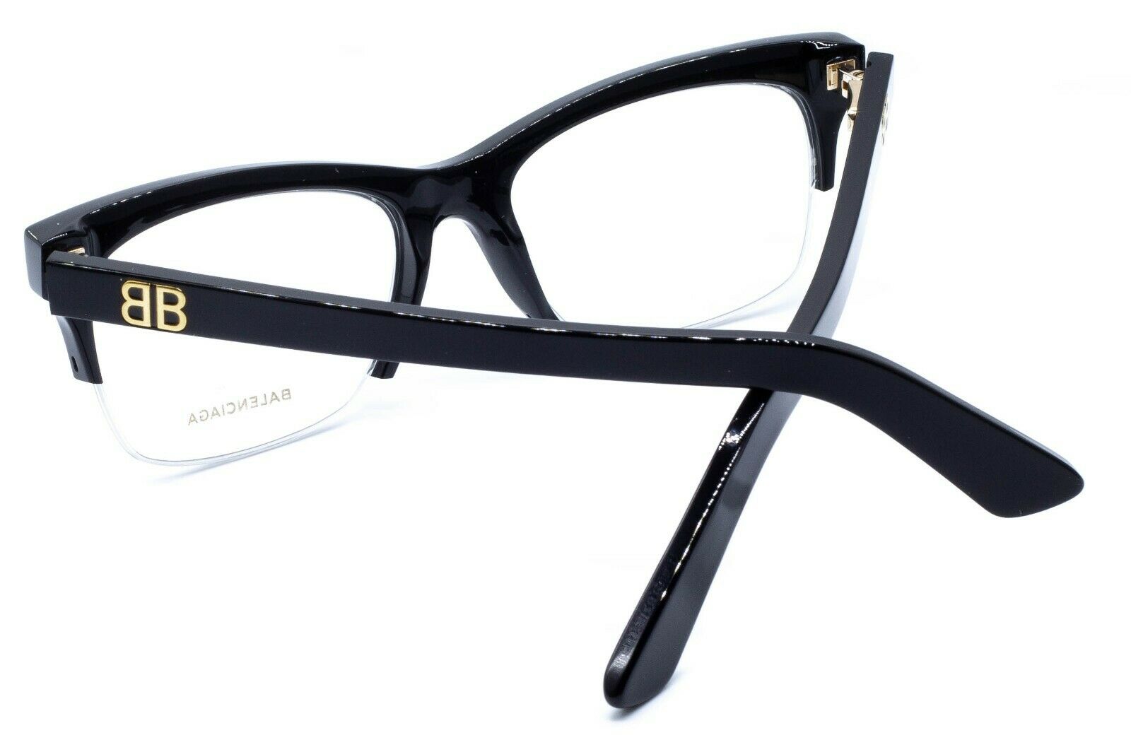 BALENCIAGA BA 5087 001 53mm Eyewear FRAMES RX Optical Eyeglasses BNIB - Italy